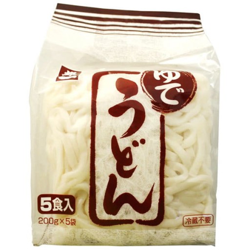 JAPONSKÁ čerstvá hotová cestoviny Udon, 5ks x 200g