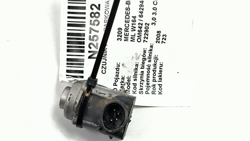 Sensor PDC Parken 0045428718 MERCEDES-BENZ ML W164