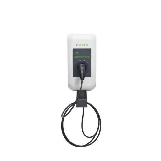 Настенная коробка KEBA P30 серии x мощностью 11 кВт, тип 2, служебный автомобиль