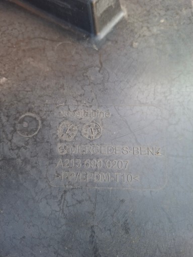 cover chassis MERCEDES W213 A2136900207