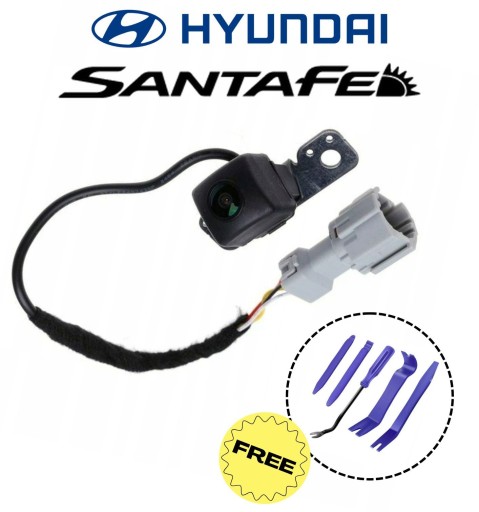 2 - Камера заднего вида hyundai santa fe 2012-2019 95760-a2100 957602w000 957602w300