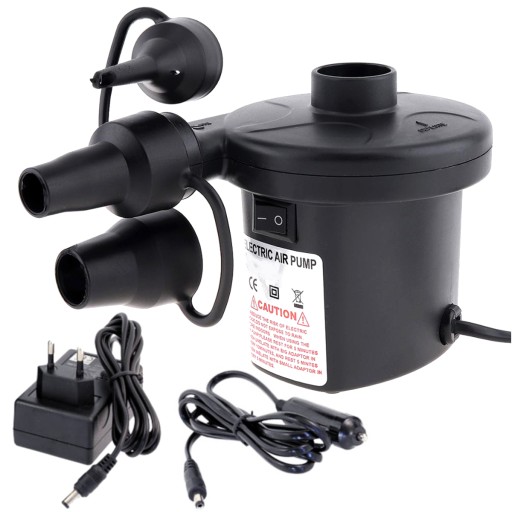 2w1 Pompka Elektryczna Materaca Pontonu 12V 230V