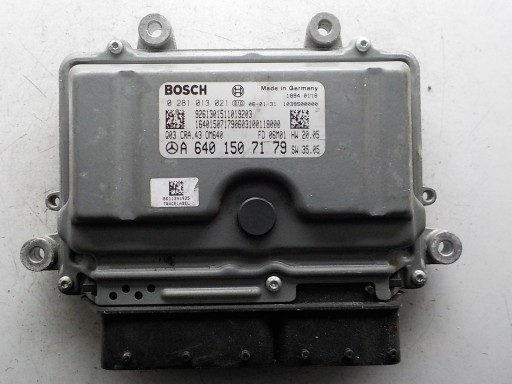Контролер комп'ютера mercedes 0281013021 a6401507179