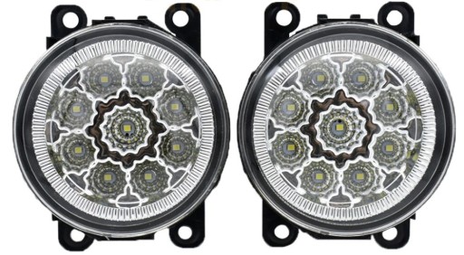 FR3B15K201AC - FORD MUSTANG 2015-2017 СВЕТОДИОДНЫЕ ГАЛОГЕНЫ ПОЛНЫЙ КОМПЛЕКТ L + P