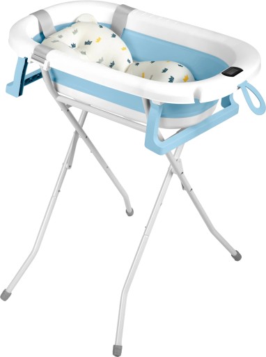 Wanienka dla dzieci Ricokids RK-287 skladana ze stelazem termometrem