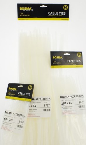 БЕЛАЯ КАБЕЛЬНАЯ СТЯЖКА 780 Х 9,0