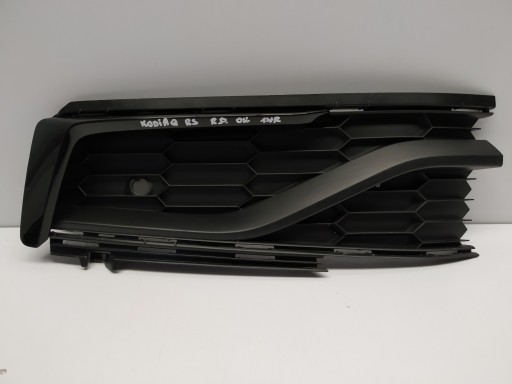 2019r + Kodiaq RS Lüftungsgitter listewka rechts der Stoßstange Blende Gehäuse vorne 565807368B