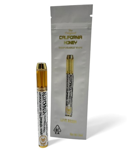 Destylat konopny California Honey Gorilla Glue 1 ml - jednorazowy vape pen  • Opinie