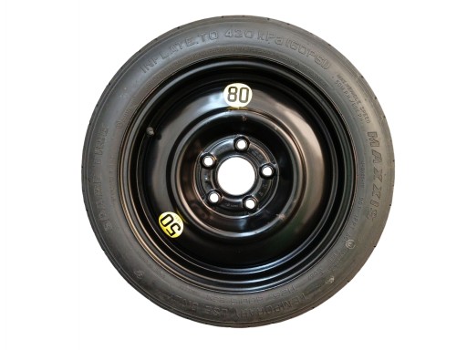 wheel spare spare tyre 15'' KIA CEED and ED 125/80/15 5X114,3 MAXXIS