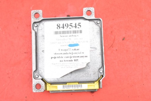 SENSOR airbag airbagů MERCEDES CLK W208 00R