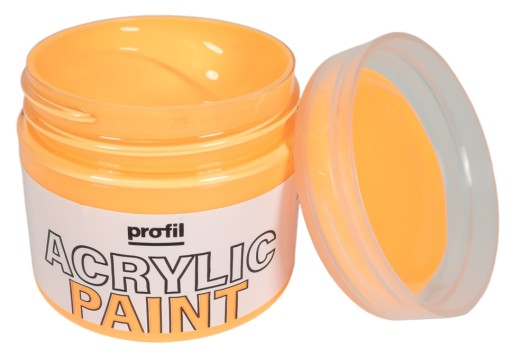 Фарба акрилова Флуо оранжевий профіль 50 мл