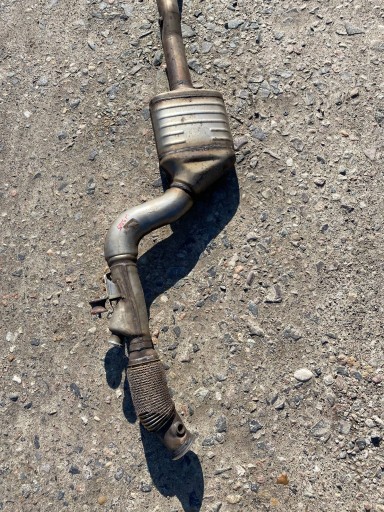 MERCEDES C W205 2.2 CDI KOMBI complete exhaust pipe TLUMIK pipe A2054906921