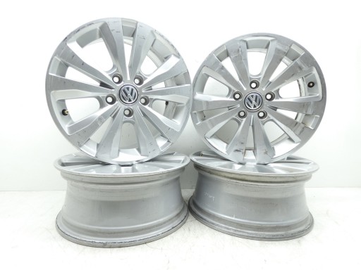 4X CERCHI ruote CERCHI RUOTE R16 VW GOLF VII CADDY TOURAN 5X112 ET46 5G0601025L