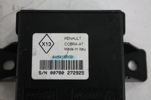 modulo modulo allarme centralina 4M5418R0B SCENIC III 3