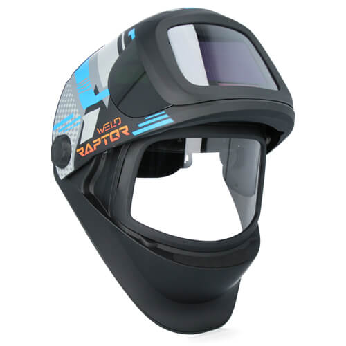 Зварювальний шолом MOST WELD Raptor Techno blue