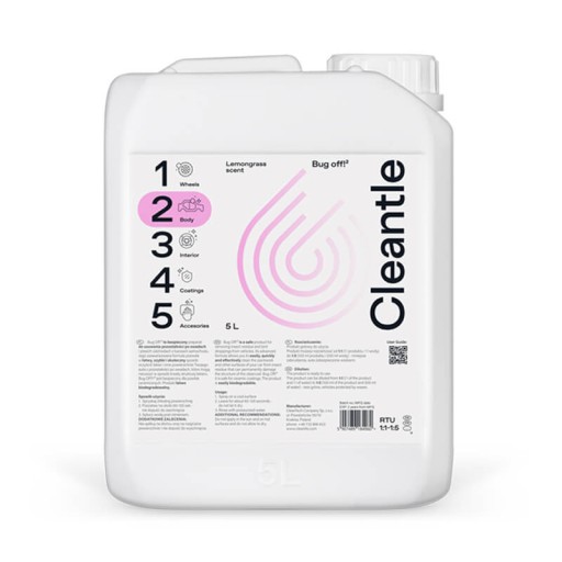 Cleantle Bug Off² 5л - средство для удаления насекомых