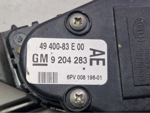 potentiometer accelerator pedal OPEL AGILA A 49400-83E00