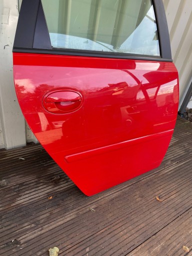 OPEL MERIVA A LIFT complete door right rear part rear. Z547 red