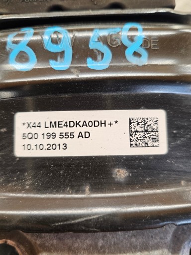 holder bearing gearbox mount SKODA OCTAVIA III 2.0 TDI 5Q0199555AD