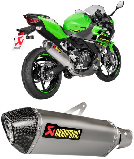 S-K4SO5-HRT - Глушник вихлопної Akrapovic KAWASAKI EX / з 400 19-22