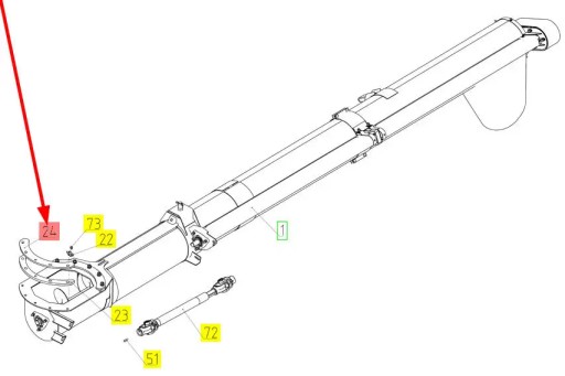 100839724 крепление газоразрядной трубы