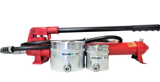 Наскрізний циліндр гідравлічний прес з отвором