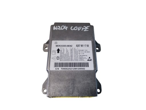 modulo SENSOR airbag MERCEDES W204 COUPE A2079011700