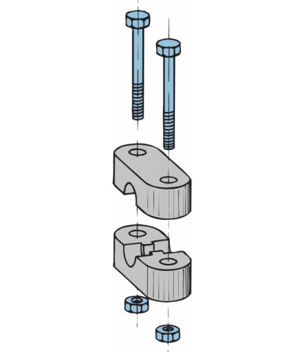 Кабельный зажим типа 33 Vetus KABELKL