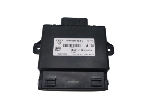 modul Bedienteil feszültség VW TOUAREG II 7P 7PP959663E