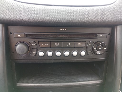 RADIO ORYGINALNE CD brakuje Peugeot 207 SW 06-13