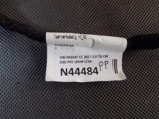VW PASSAT CC bundle upholstery right P 3C8971558BC
