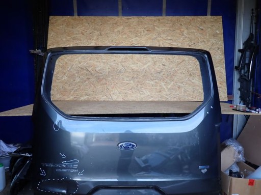 FORD TRANSIT CUSTOM 13- kufrové dveře záď