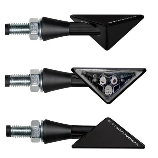 MF15148 - Поворотники з-LED B - Lux чорний Barracuda Para