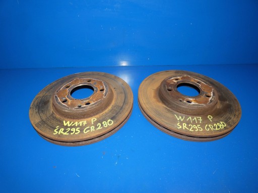 MERCEDES CLA W117 A W176 B W246 discs brake front KOMPLET disc