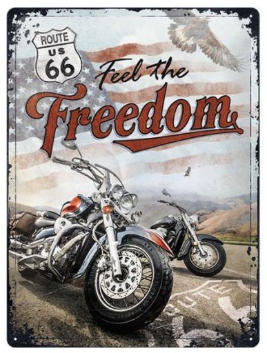 Табличка-вивіска Route US 66 30x40cm Nostalgic 23284