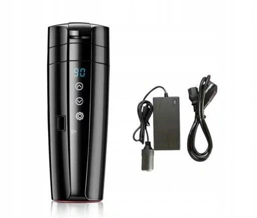 Автомобільний чайник портативний термос 12V 24V