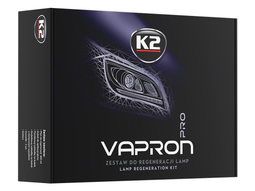Комплект для регенерації ламп фар K2 Vapron