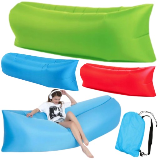 НАДУВНИЙ ДИВАН-ЛІЖКО LAZY BAG ПЛЯЖНЕ КРІСЛО