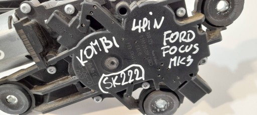 Ford Focus MK3 Kombi Motor des Scheibenwischers hinten F1FB17K441AA (SK222)