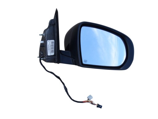 JEEP CHEROKEE V KL mirror right 11 PIN / 9+2 PIN KBU PBU blue