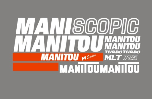 Наклейки MANITOU MLT 725