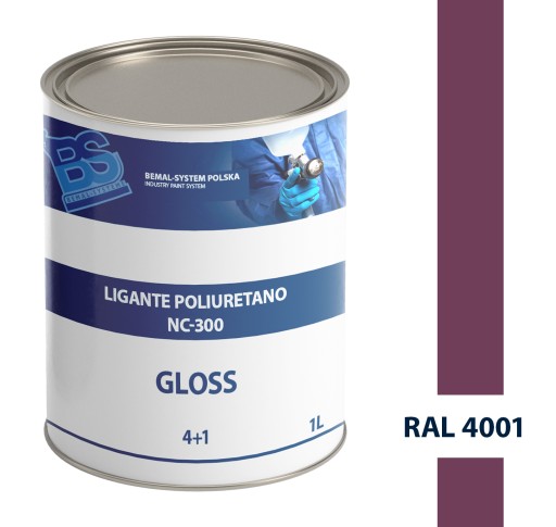 BEMAL СУДОВАЯ КРАСКА-ПОЛИУРЕТАНОВЫЙ ЛАК - 1L-RAL 4001