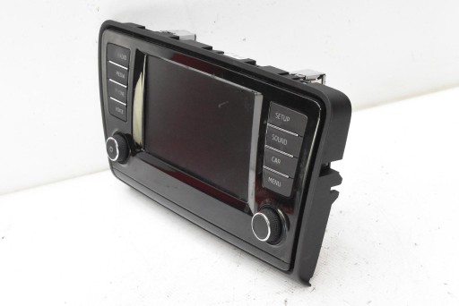 RADIO display MEDIA TELEFON 5E0919605H SKODA OCTAVIA 3 III 13-17