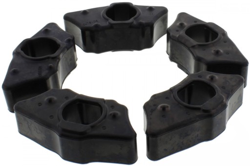 727.00.14 - Резиновые забора 5 шт. Honda VT 1100 C2 Shadow ACE