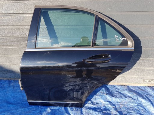 door rear. rear part left left Mercedes C W204 sedan 040 C040
