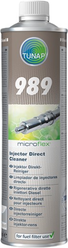 TUNAP MICROFLEX 989 ОЧИЩАЕТ ДИЗЕЛЬНЫЕ ВПРЫСКИ 950 МЛ