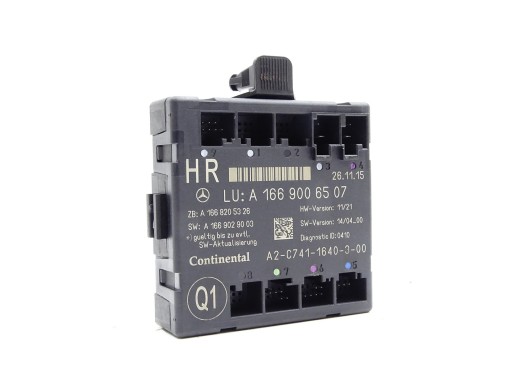 module control unit door right rear part MERCEDES GLE X166 W292 A1669006507