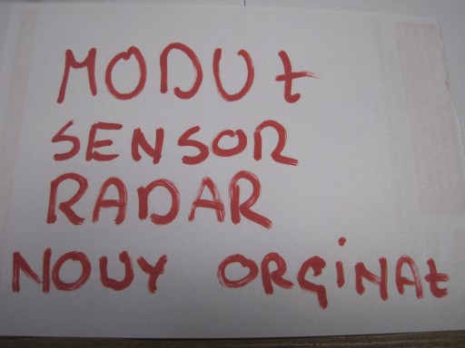 module sensor radar VW AUDI SKODA 3WA907541D new