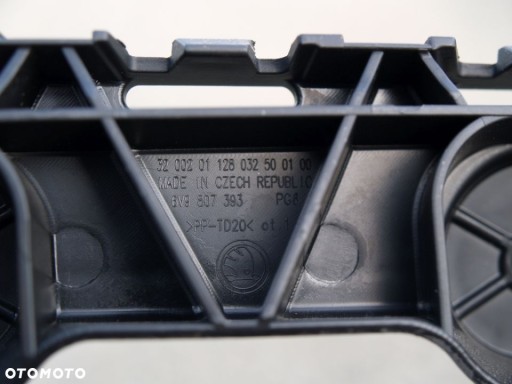 Skoda Fabia 3 bumper bracket left rear III kombi 6V9807393
