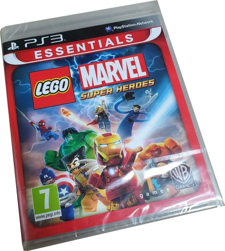 LEGO MARVEL SUPER HEROES / PS3 /NOWA / PL